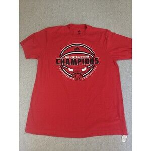 Adidas Chicago Bulls 2011 Central Division Champions T-Shirt Red XL NBA